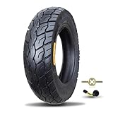 3.50-10 Scooter-Reifen, 3.50-10 Schlauchloser Reifen mit rutschfestem Profil, Verschleißfester Anti-Rutsch-Reifen für Scooter und Mopeds mit 10-Zoll-Felgen; 51J 4 P.R. 250 kPa