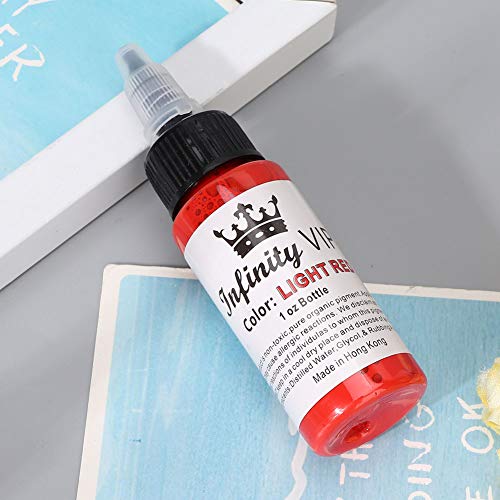 Tinta de tatuagem, 30 ml ferramenta de acessório de tinta de pigmento de tatuagem semi permanente pa