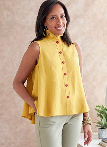 Butterick B6792B5 Misses TOP/Vest, 8-10-12-14-162