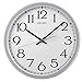 Seiko 12 Inch Easy Read Numerals Wall Clock with Quiet Sweep Second Hand