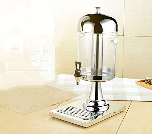Dispensador Cold Beve con tapa segura y grifo para cócteles, agua helada y refrescos fríos, ideal para fiestas, eventos y reuniones