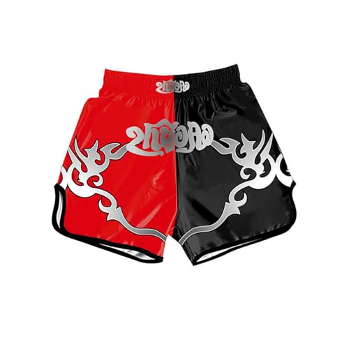 Image of Kids Boys Muay Thai Shorts Boxing Kickboxing MMA Club Training Competitions Athletic Trunk