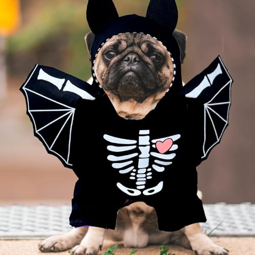 Disfraz para perro Halloween Murciélago 51x41cm miniatura 6