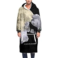 Coperta Oversize Indossabile Tirrinia Con Cappuccio In Pile Sherpa Per Adulti Come Regalo Grande E Calda Tasca Gigante Per Interni Ed Esterni~p115310645