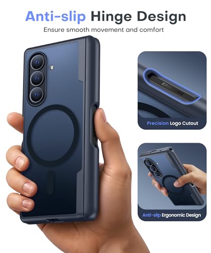 Coque Z Fold 7 charnière protégée avec vitre intégrée antichoc fine