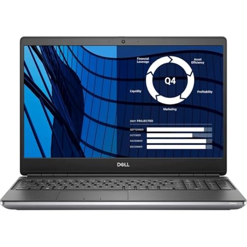 Image of Dell Precision 7550 15.6 inch 32GB 1TB SSD Core i5-10400H 2.30GHz WIN11P, Silver (Renewed)