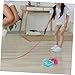 BESPORTBLE 6pcs 3m Boys and Girls Jump Ropes High Elasticity Skipping Ropes for Children Fitness Fun Activities Random Color