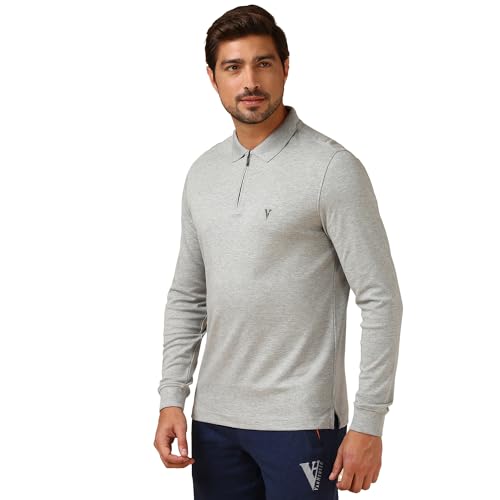 Image of Van Heusen Men's Cotton Regular Fit T-Shirt