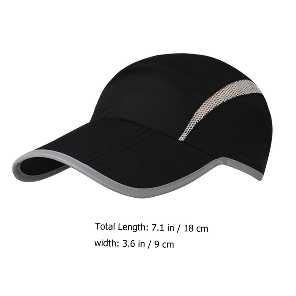 FOMIYES Sombrero Deportivo Gorro de Protección Solar Transpirable Running y Actividades Aire