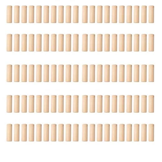 Tooloflife Wood Dowel Pins for DIY Tasks