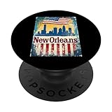 Photo Gallery souvenir di viaggio vintage di new orleans, monumento degli stati uniti popsockets popgrip intercambiabile Photo Gallery souvenir di viaggio vintage di new orleans, monumento degli stati uniti popsockets popgrip intercambiabile