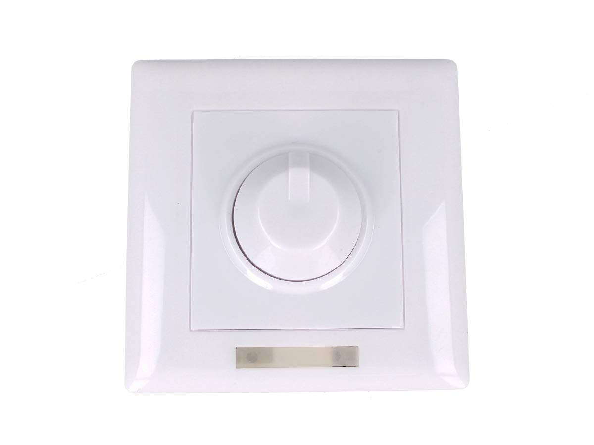 LEDLUX CL1803 LED Dimmer 0-10 V 220 V con rueda y mando a distancia infrarrojos Caja 86 x 86 incluida