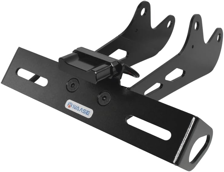 Motorbike For Yamaha MT-09 MT09 SP V4 2024 2025 License Plate Frame Holder Bracket Rear Fender Eliminator Tail Tidy w/LED Light