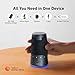 AnkerWork S600 by Anker All-in-One Speakerphone, Bluetooth Speaker Microphone, Qi2 15W Wireless Charging, AI Noise Cancelling, 70° Adjustable Magnetic Phone Stand, 360° Sound, 16H Built-in Battery