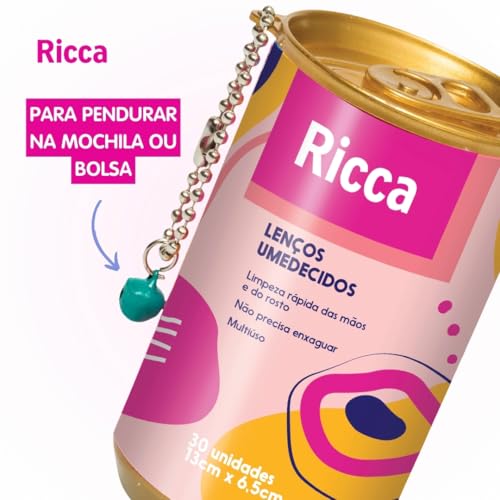 LENÇOS UMEDECIDOS, Ricca,Variação Estampas