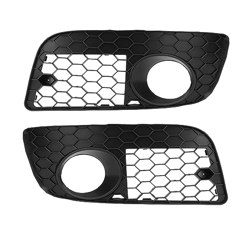 Grille de phare antibrouillard en nid d'abeille noir pour VW Jetta MK5 GTI GLI 2006-2009