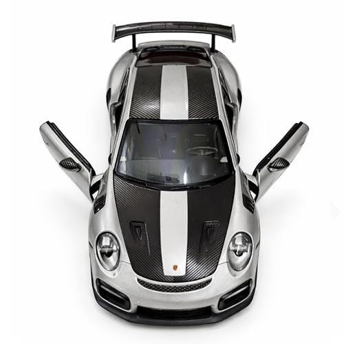 Image of Diecast Toy Cars for Kids & Collectors| 1:32 Scale | Pull Back Action Metal Model Car | Premium Detailing, Authentic Design, Sturdy Build | Gift Toy Car (Porsche 911 RS)
