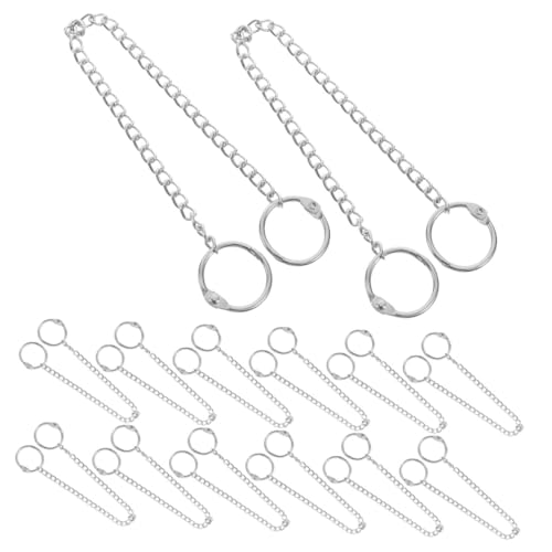 Cadenas metálicas para colgar señalizaciones de estacionamiento de exterior 3