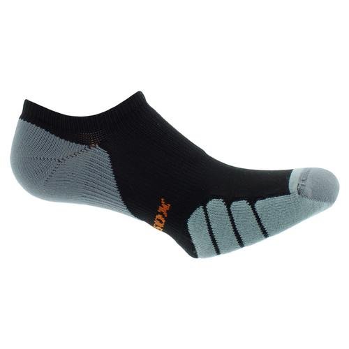 Image of Vitalsox Italy, Silver Drystat Tennis No Show Socks Fitted Pairs