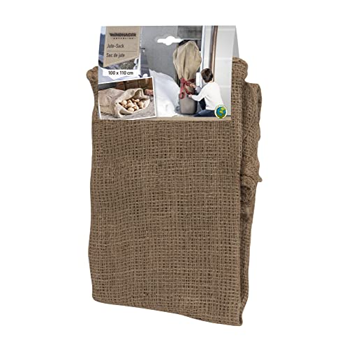 Foto von Windhager Jute-Sack 100 x 110 cm, Natur Wintervlies