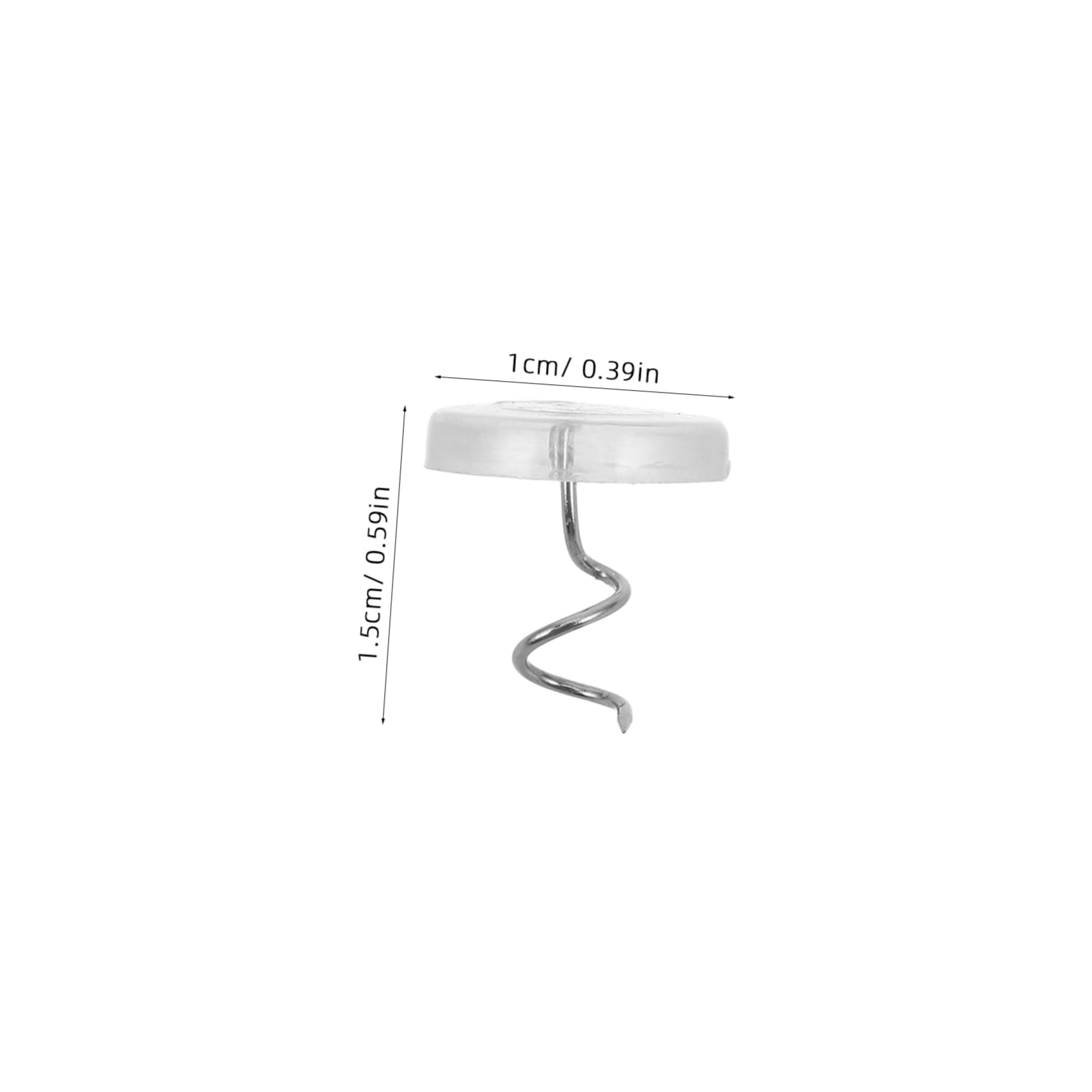 AUTSUPPL 100pcs Fasteners for Upholstery Bed Skirts and Furniture Bed Holders for Home Use for Sofas and