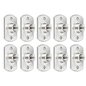 METALLIXITY M6 Punktschweißmuttern, 10 Stück