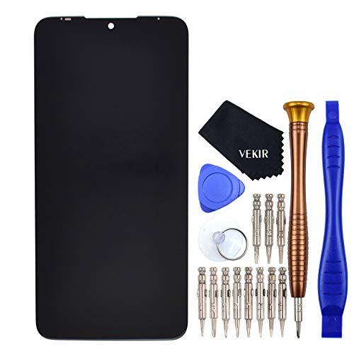 VEKIR Nero XT2015 Visualizza Lo Schermo LCD Touch Digitizer Sostituzione Compatibile con Motorola Moto G8 Play XT2015-2