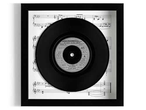 Elton John "I Guess That's Why They Call It The Blues" Framed 7" Vinyl Record