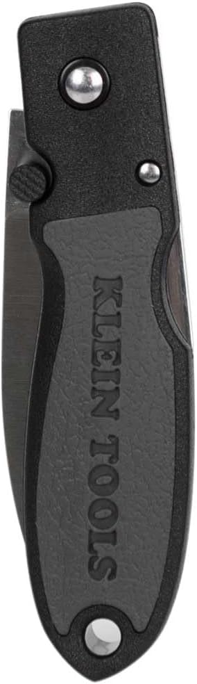 Klein Tools 44002 Lightweight Lockback Knife with Nylon Resin Handle, 2-3/8-Inch Drop-Point Blade