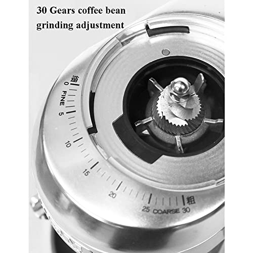 Feixunfan Kaffeemühle Elektrische Bohnenschleiferkaffeebohnenmühle Italienische Amerikanische Kaffeemühle für Kaffee… – Bild 4