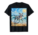 Regalo perfetto per proprietari di pitbull grigio, amanti dei cani e genitori di animali domestici che amano l'arte animale unica.