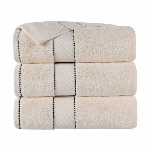 BLUENILEMILLS Egyptian Giza Cotton Bath Towel Set