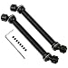 Universal Drive Shaft 2PCS 112-152mm Drive Axle Transmission Shaft for SCX10 RC Crawler Car Axial Stainless Steel Spare Parts, Cojoys