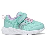 Geox Scarpe da Ginnastica B SPRINTYE Girl D, Watersea/Pink, 22 EU