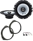 Kit 2 casse Anteriori o Posteriori ALPINE SXE-1725S per 500 X E 500 L+ 2 Supporti + 2 Connettori