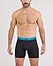 SAXX Underwear Co. Men's Core Performance Mesh Boxer Brief with Fly, Pouch, 3-pack, Black/Graphite/Athletic, Large