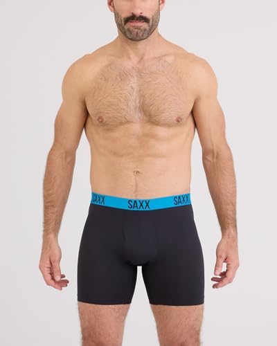 SAXX Underwear Co. Men's Core Performance Mesh Boxer Brief with Fly, Pouch, 3-pack3