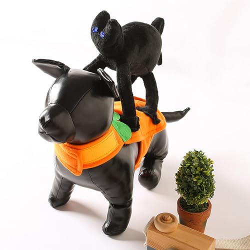 Fayemint Costume Chat Halloween, Costume Chien Halloween, Déguisement Chien, pour Les Fêtes d'halloween, Jeux de Rôle avec des Animaux de Compagnie – vue 3