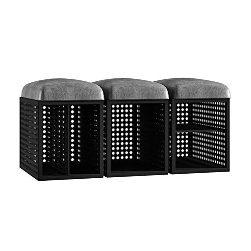 Tabouret de rangement pour chaussures avec assise confortable - 3