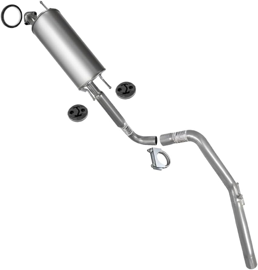 Northeastern Exhaust | Stainless Steel Exhaust Muffler Assembly Compatible for 2004-2006 Toyota Sienna 3.3L | Free Gasket and Clamp Included | Automotive Replacement Part
