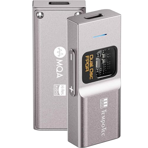 DAC USB C MQA8X TempoTec Sonata BHD Pro con soporte DSD256 y PCM384kHz para exprimir audio en Tidal