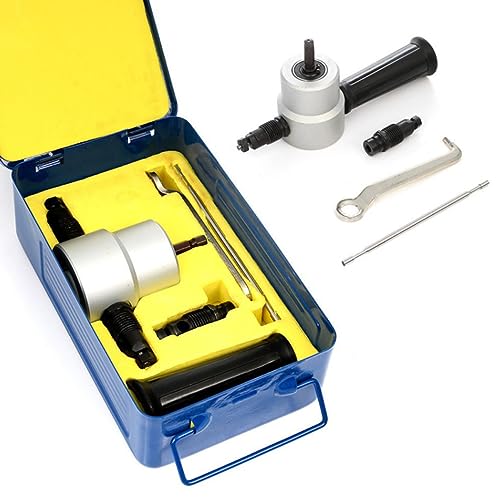 Couteau à tôle électrique pour couper le métal sans effort avec votre perceuse double tête