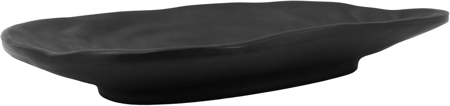 VALICLUD Black Melamine Jewelry Display Tray, Large Capacity, Reusable
