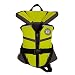 Mustang Survival Corp Lil' Legends 100 Child Life Vest, Gray/Fluorescent Yellow Green