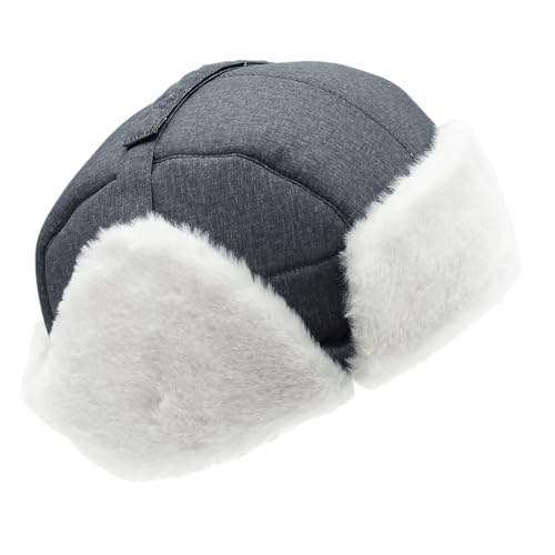 Image of JAN & JUL Waterproof Trapper Hat for Baby and Kids, Insulated Winter Hat with Faux Fur Lining