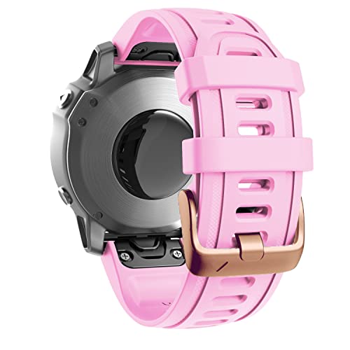 Fleshy Leaf QuickFit 20mm Watch Band Compatible with Garmin Fenix 7S 5S/ 5S Plus, 6S/ 6S Pro, D2 Delta S, Descent Mk2S - Image 2