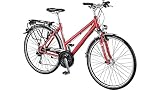 Pegasus Solero SL 24 28 Zoll Trapez Damenrad 24-Gang Kettenschaltung rot