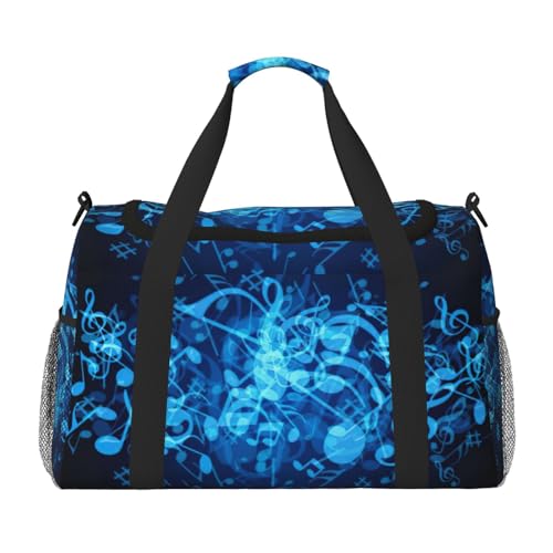 Sac pour articles personnels bleu et noir parfait pour éviter l'encombrement
