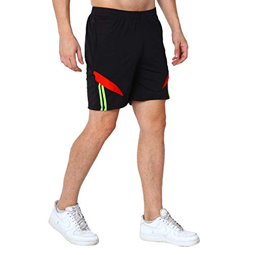 Image of DIA A DIA Lightweight Men's Honeycomb Shorts Length, Easy Care, Quick Dry, Elastic Drawstring, 2 Zipper Pockets - Nightwear, Sports & Casual Wear