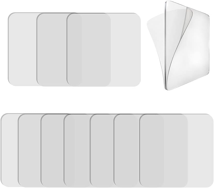 Double Sided Adhesive Strip, Washable Transparent Traceless Tape for Decoration Windshield Style Wall Picture Double Sided Adhesive Pad Car Transparent Wall Art